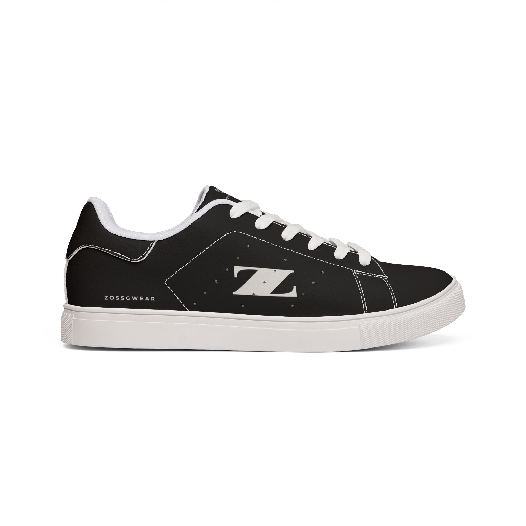 ZossGwear Court Sneaker — Black