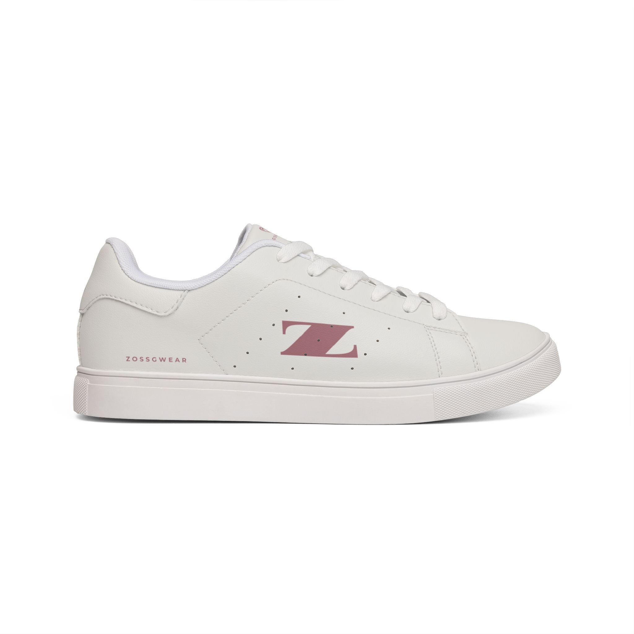 ZossGwear Court Sneaker — Rose Femme