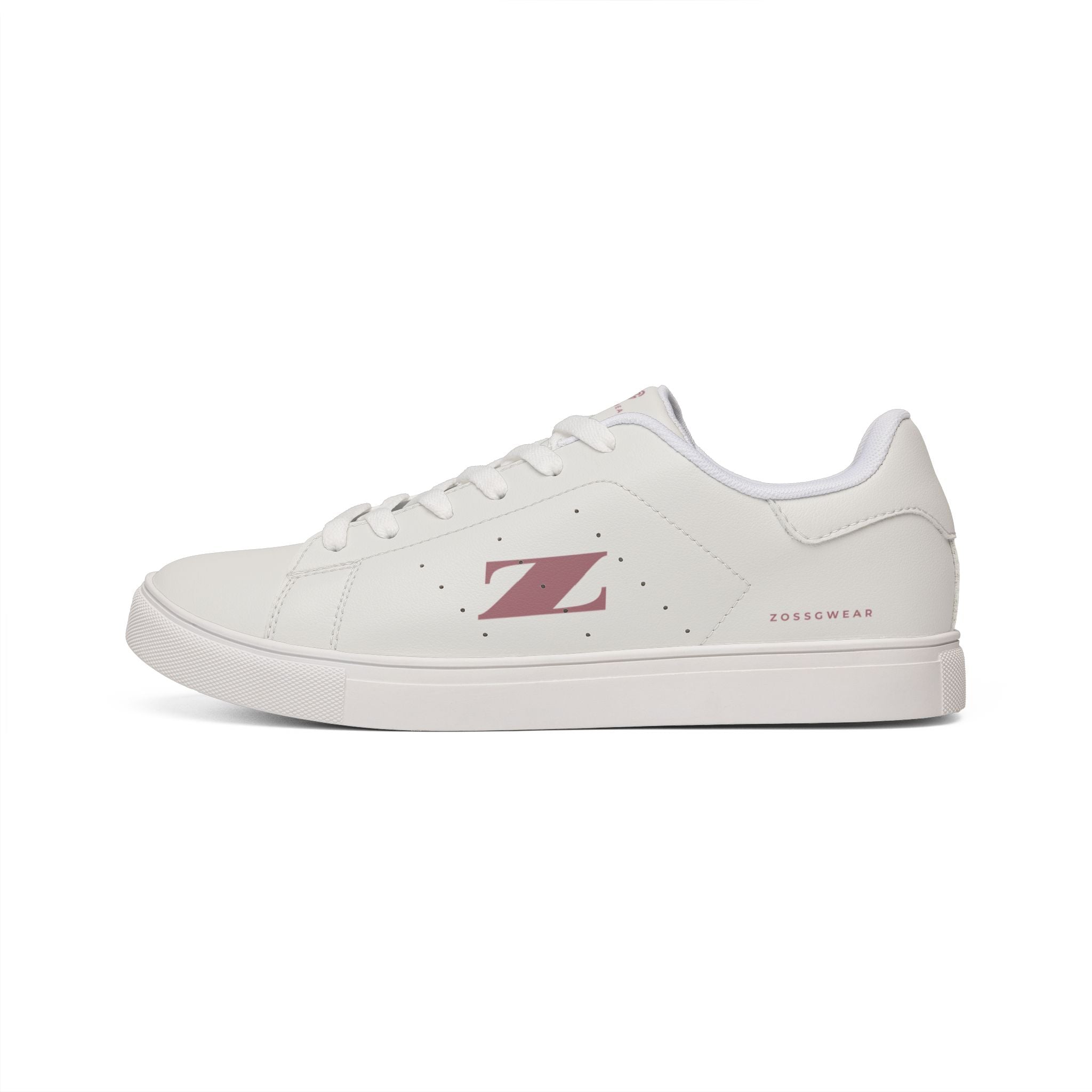 ZossGwear Court Sneaker — Rose Femme